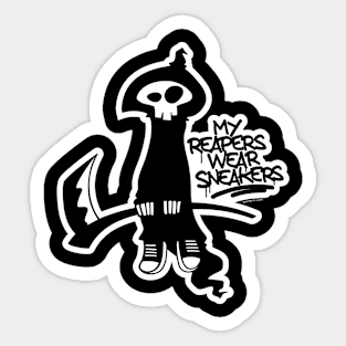 My Reapers Wear Sneakers Sticker